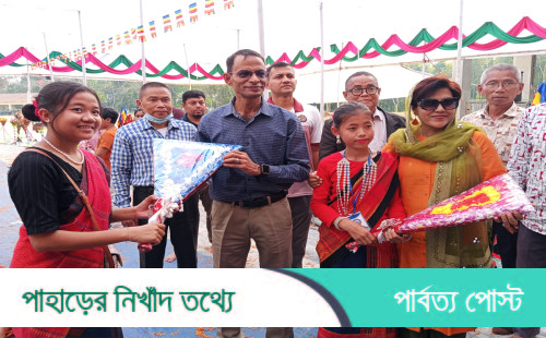 দীঘিনালা বন বিহারে রিজিয়ন কমান্ডার শরীফ মোঃ আমান হাসানের শুভেচ্ছা বিনিময়