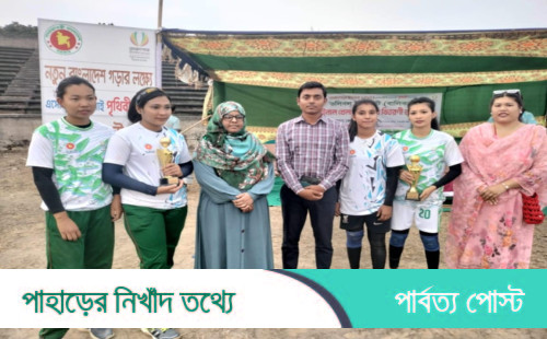 ভলিবল টুর্নামেন্টে চ্যাম্পিয়ন কলাবাগান আদর্শ যুব সংঘ